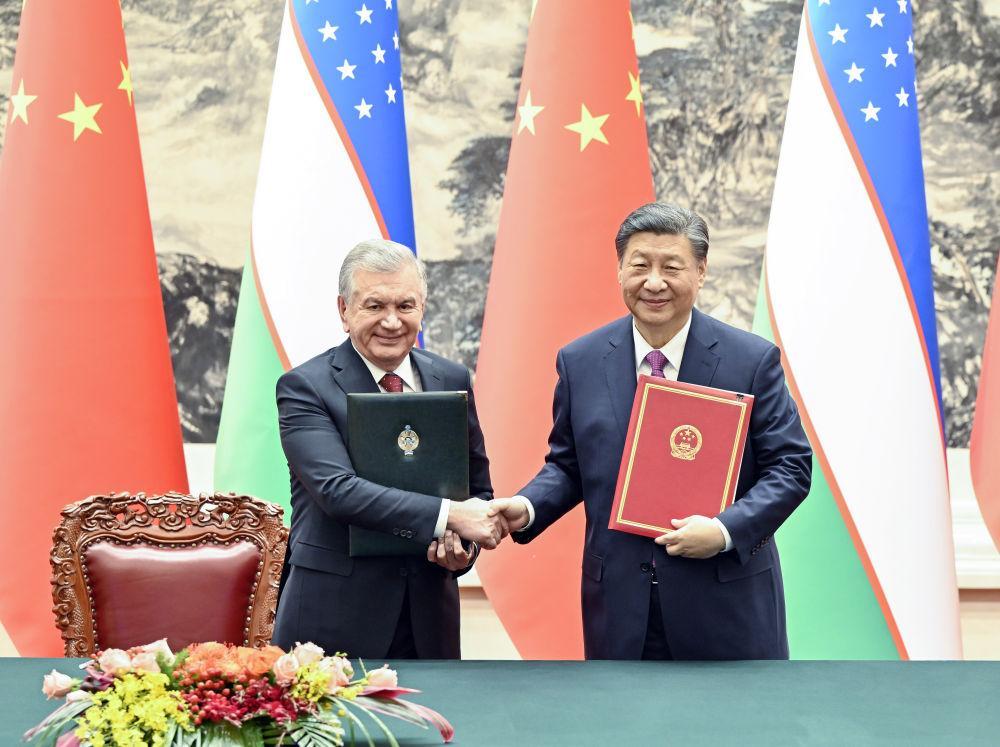 元首外交 | 中國同烏茲別克斯坦續寫友好合作新篇章